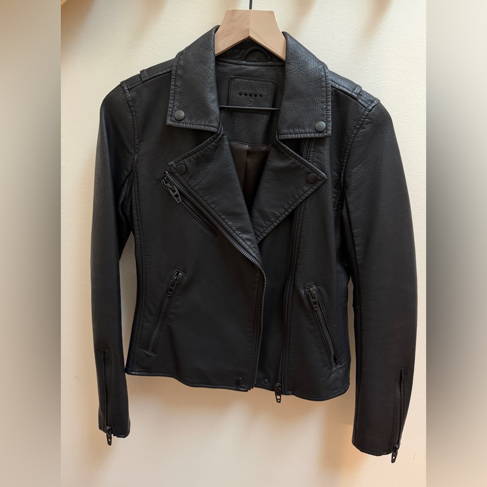Blank NYC Black Leather Jacket